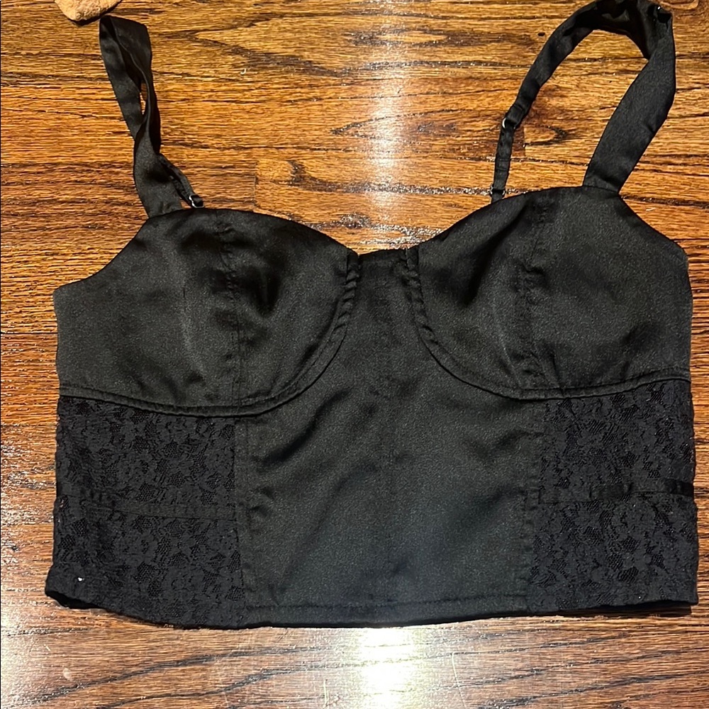 Hollister/ Social Tourist Black Tank